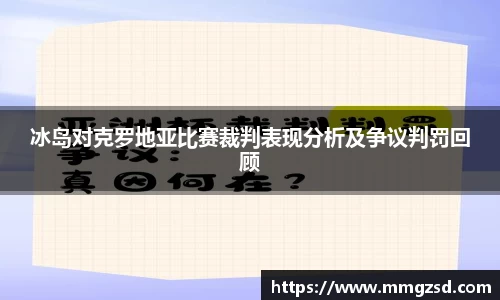 冰岛对克罗地亚比赛裁判表现分析及争议判罚回顾